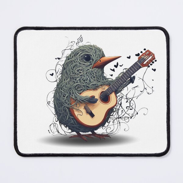 Item preview, Love Tangled Songbird with Guitar designed and sold by Still Wild MN.
