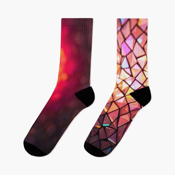 Item preview, Pink Bokeh Stained Glass designed and sold by Sachie's Studio.