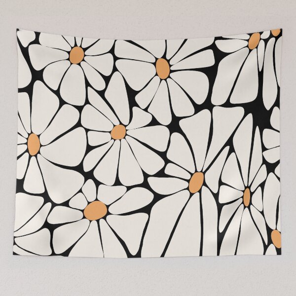 Item preview, Retro Daisy Warp designed and sold by AnimaliaStar.