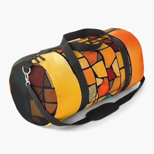 Item preview, Orange Bokeh Stained Glass designed and sold by Sachie's Studio.