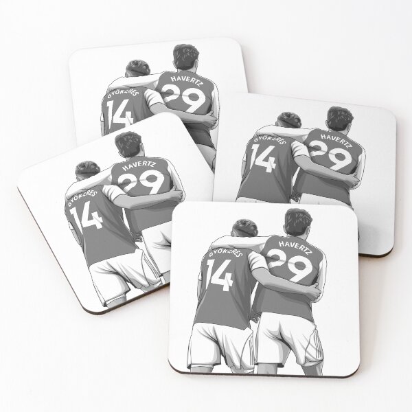 Item preview, Viktor Gyokeres and Kai Havertz Black and White Version designed and sold by Aldduardo.