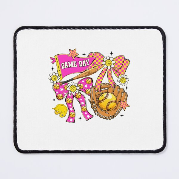 Item preview, Coquette Gameday Softball Bow designed and sold by Nemethadrian.
