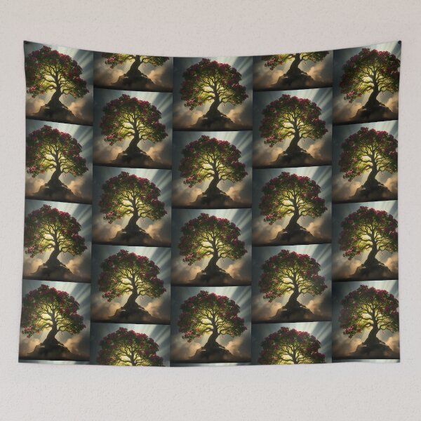 Item preview, Radiant Tree Landscape designed and sold by Sachie's Studio.