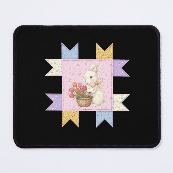 Item preview, Quilted Patchwork Easter Bunny designed and sold by Nemethadrian.