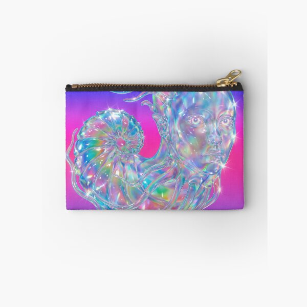 Item preview, Holographic Rainbow Face Nautilus Dream Art designed and sold by maboroshilab.