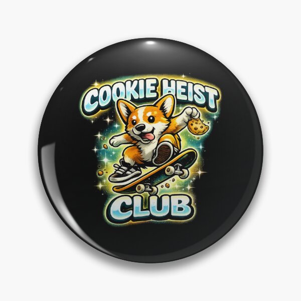 Artikelvorschau, Pembroke Welsh Corgi Cookie Heist Club entworfen und verkauft von KylianStoreMx.