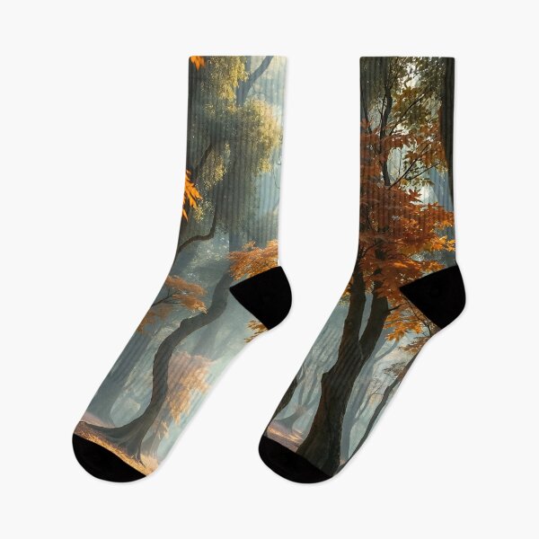 Item preview, Autumn Forest Landscape designed and sold by Sachie's Studio.