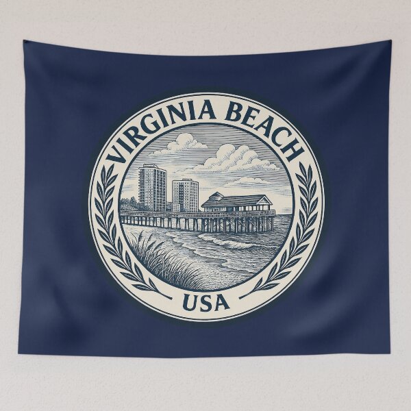 Item preview, Virginia Beach USA Travel  designed and sold by Thistle-TShop.
