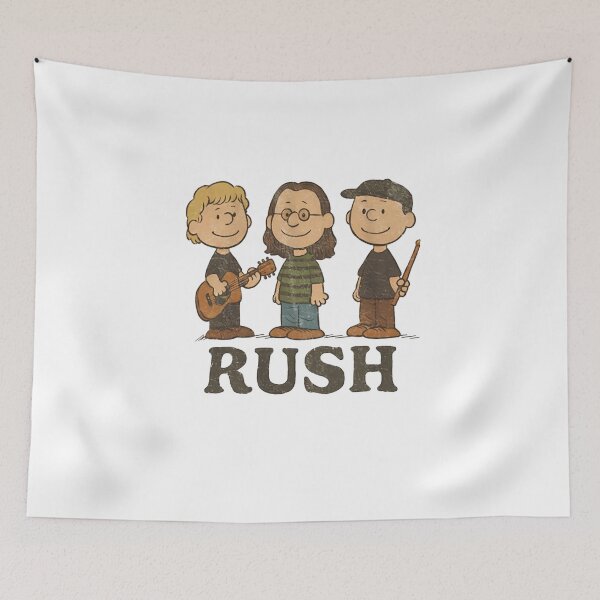 Item preview, Rush Peanut-Inspired Band  Retro Rock designed and sold by thompsonui.