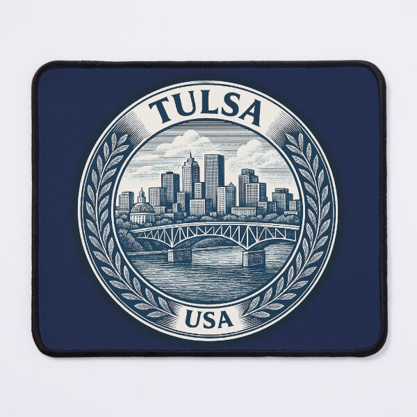 Item preview, Tulsa USA Travel  designed and sold by Thistle-TShop.