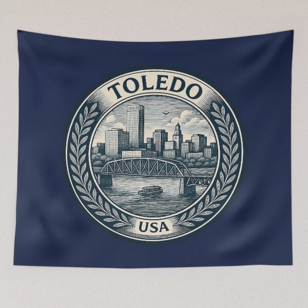 Item preview, Toledo USA Travel  designed and sold by Thistle-TShop.