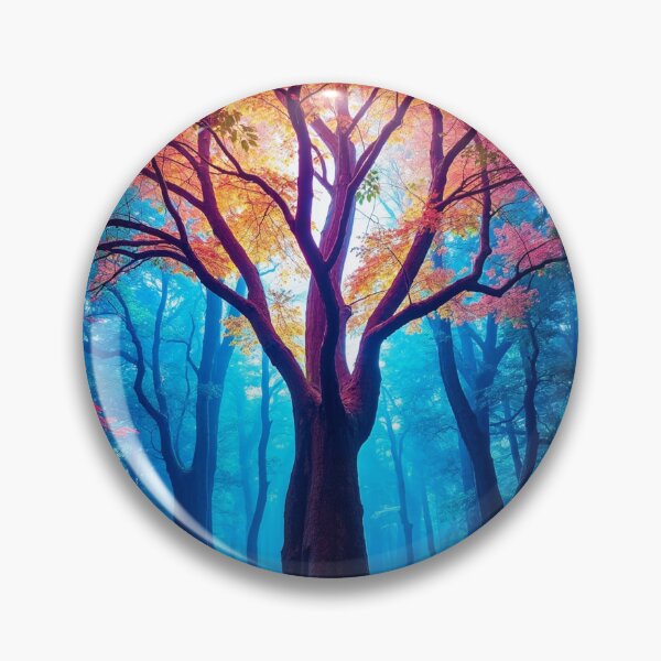 Item preview, Vibrant Tree Enchanted designed and sold by Sachie's Studio.