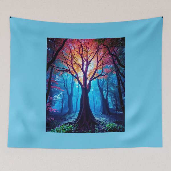 Item preview, Vibrant Tree Enchanted designed and sold by Sachie's Studio.