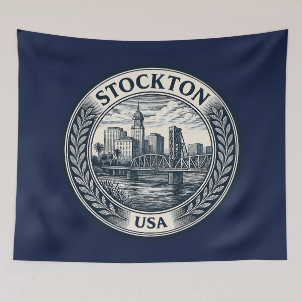 Item preview, Stockton USA Travel  designed and sold by Thistle-TShop.