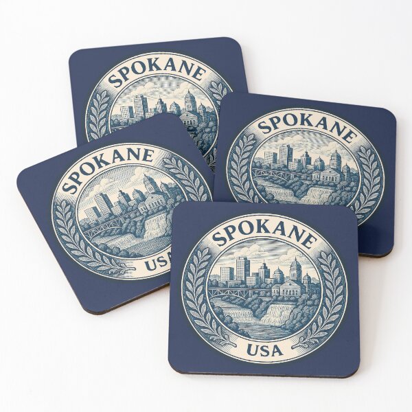 Item preview, Spokane USA Travel  designed and sold by Thistle-TShop.