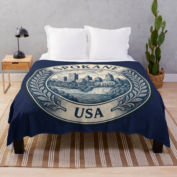 Item preview, Spokane USA Travel  designed and sold by Thistle-TShop.
