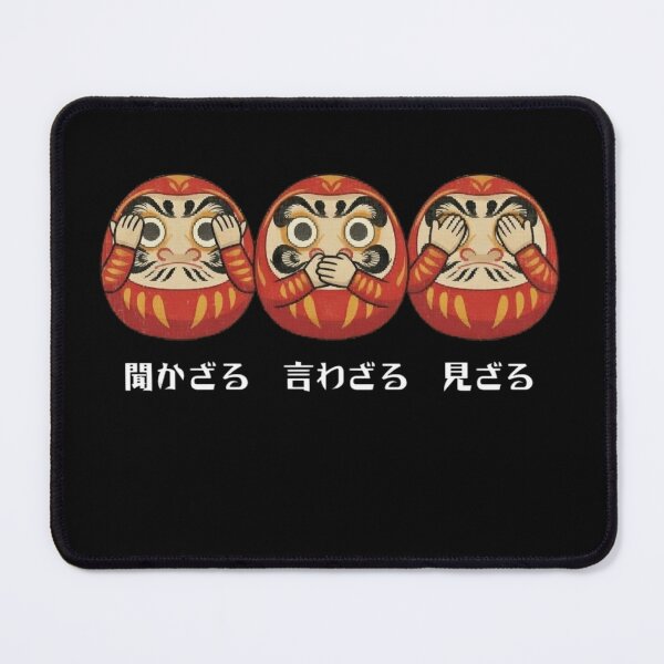 Item preview, Three wise Bodhidharma designed and sold by Word_To_Word_Designs.