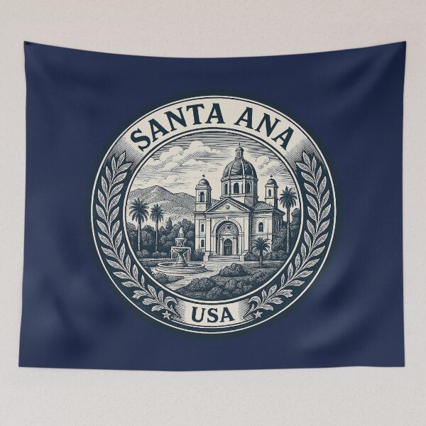 Item preview, Santa Ana USA Travel  designed and sold by Thistle-TShop.