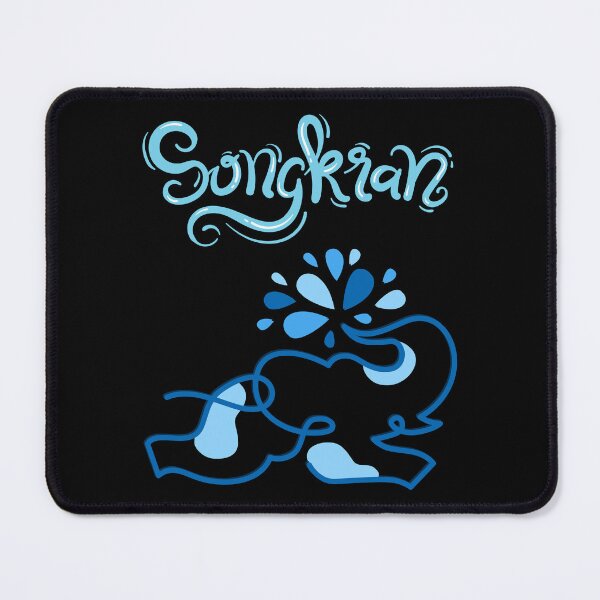 Item preview, Songkran Elephant Splash – Thai Water Festival Line Art designed and sold by CHANCHANAI.