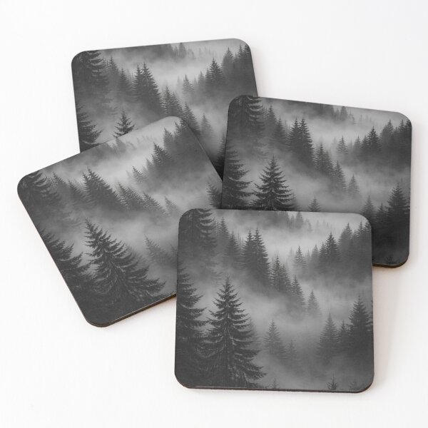 Item preview, Silent Fog Forest designed and sold by PixelVibe782.