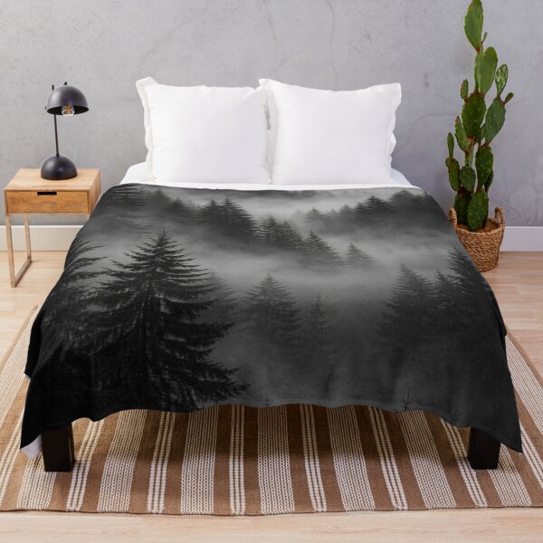 Item preview, Silent Fog Forest designed and sold by PixelVibe782.