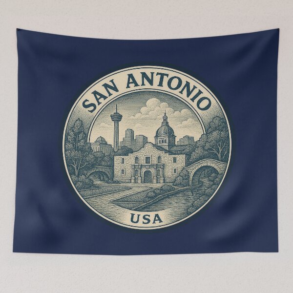 Item preview, San Antonio USA Travel  designed and sold by Thistle-TShop.