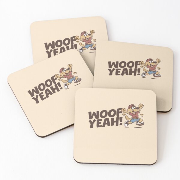 Item preview, Woof Yeah! happy Dog Cartoon designed and sold by adipra.