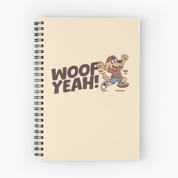 Item preview, Woof Yeah! happy Dog Cartoon designed and sold by adipra.