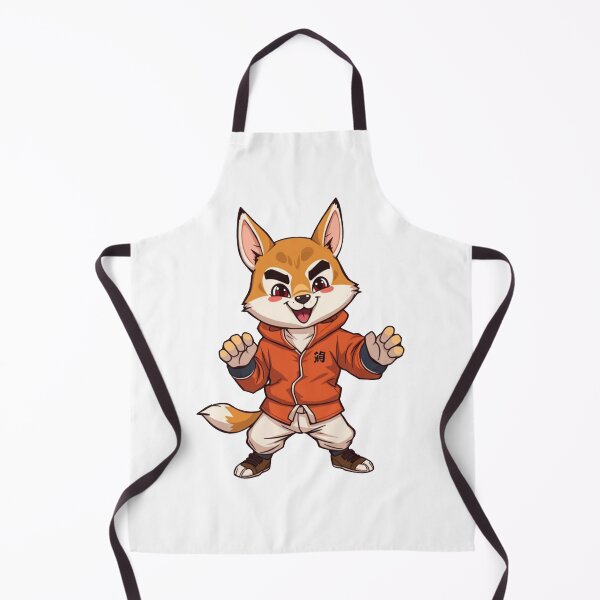 Item preview, Cute character wearing sport suit kungfu pose designed and sold by Berlin-D-Prs.