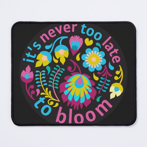 Item preview, It's Never too Late to Bloom – Pan Pansexual - Latebloomer LGBTQ Pride designed and sold by thecrownarts.