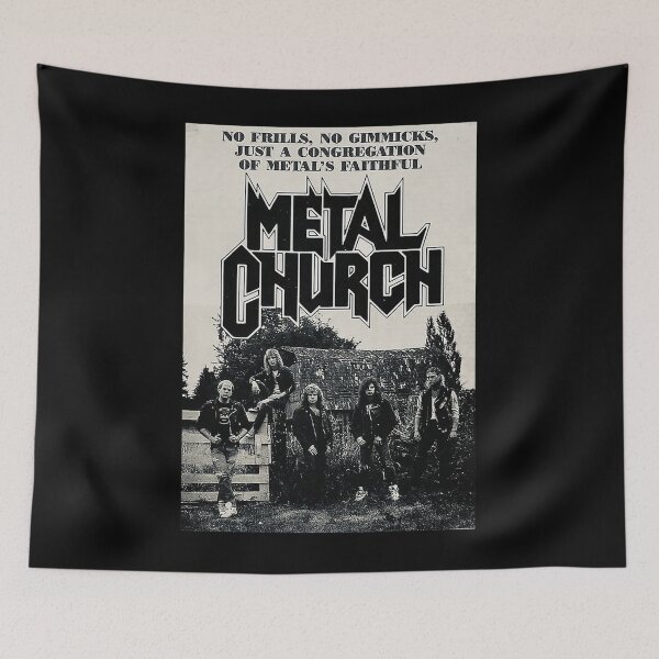 Item preview, Metal Church designed and sold by GoldenHeavens.