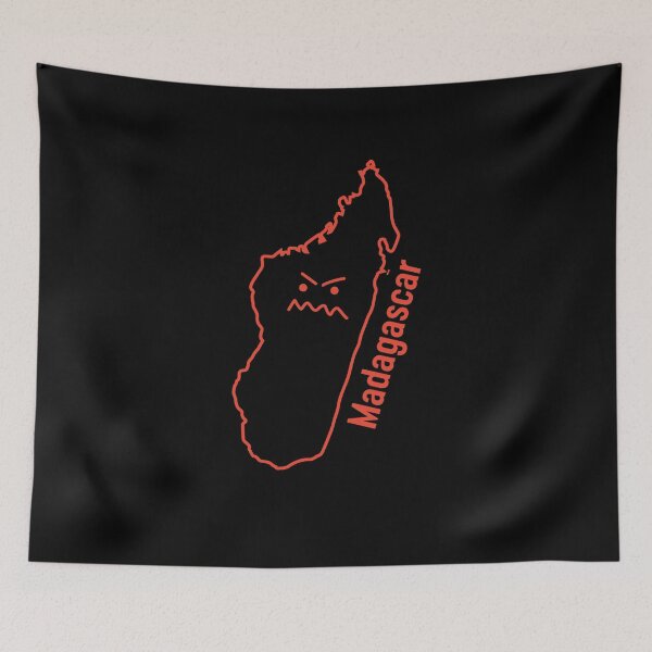 Item preview, Madagascar Map Sadagascar Geography Geographer Funny Gladagascar designed and sold by farhanhafeez.