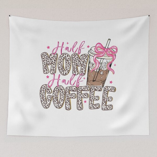 Item preview, Half Mom Half Coffee designed and sold by Nemethadrian.