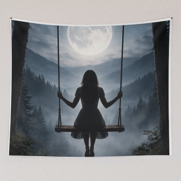 Item preview, Moonlit Swing designed and sold by PixelVibe782.