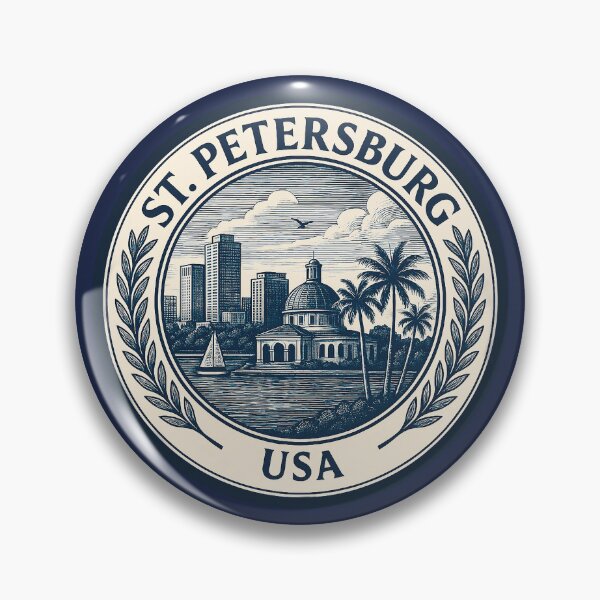 Item preview, Saint Petersburg USA Travel  designed and sold by Thistle-TShop.