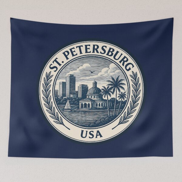 Item preview, Saint Petersburg USA Travel  designed and sold by Thistle-TShop.