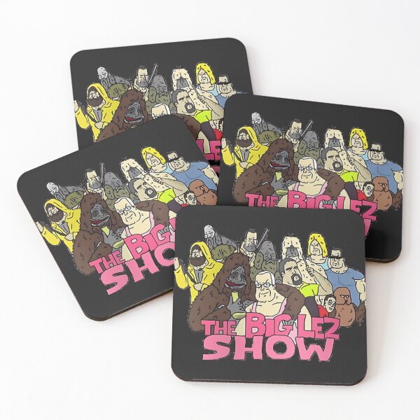 Item preview, The Big Lez Show Whole Gang Sticker Mask  More designed and sold by UrbanNights.