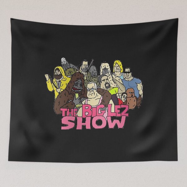Item preview, The Big Lez Show Whole Gang Sticker Mask  More designed and sold by UrbanNights.