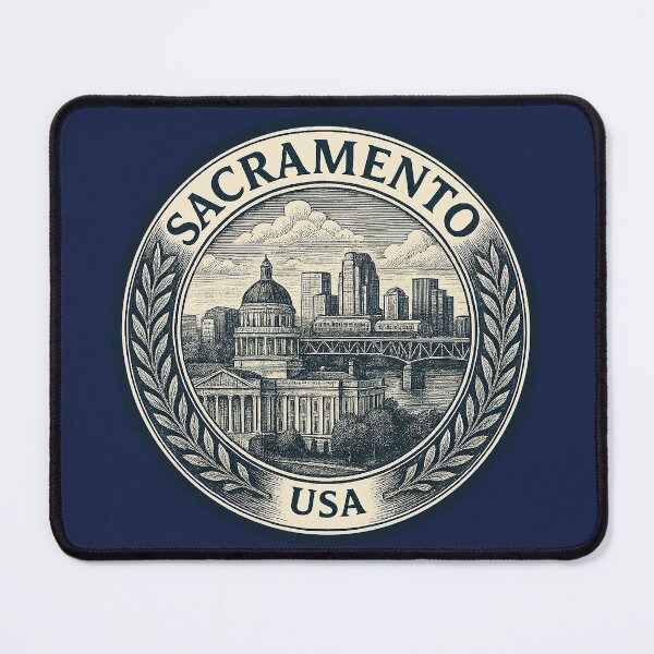 Item preview, Sacramento USA Travel  designed and sold by Thistle-TShop.