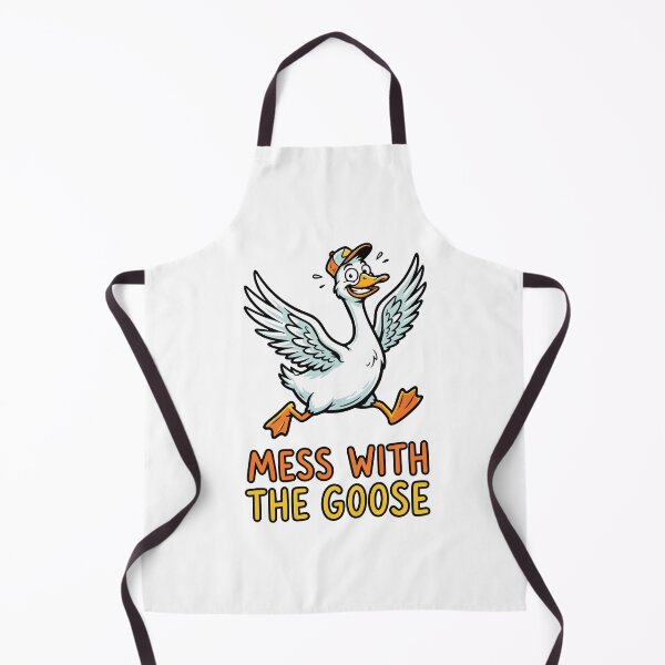Item preview, Mess With The Goose - Funny Angry Goose Cartoon designed and sold by AliveStyle.