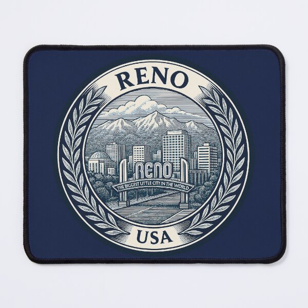 Item preview, Reno USA Travel  designed and sold by Thistle-TShop.