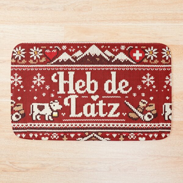 Item preview, Heb de Latz – Swiss Dialect Knit Design designed and sold by Mauswohn.