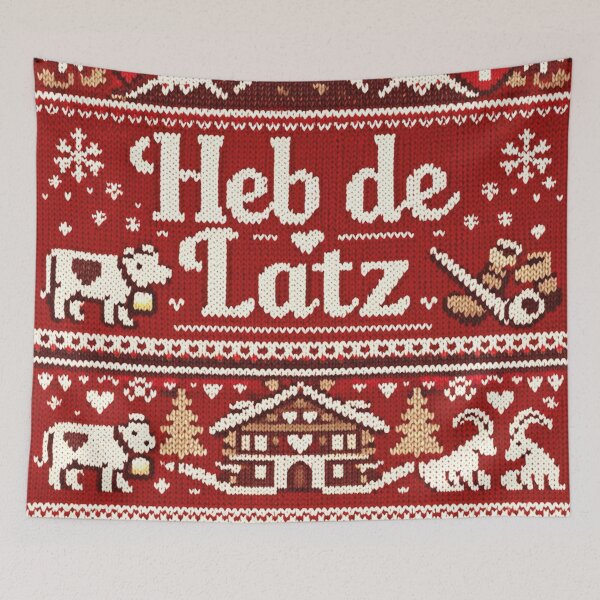 Item preview, Heb de Latz – Swiss Dialect Knit Design designed and sold by Mauswohn.