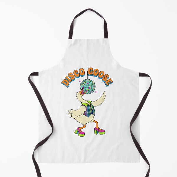 Item preview, Disco Goose - Retro 70s Dancing Goose with Disco Ball designed and sold by AliveStyle.