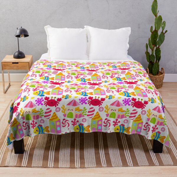 Item preview, Underwater Candy City Seamless designed and sold by KJackArtwork.