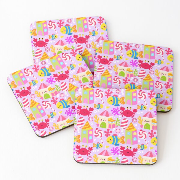 Item preview, Underwater Candy City Seamless designed and sold by KJackArtwork.
