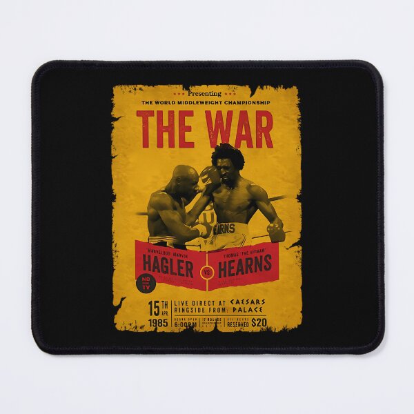 Item preview, The War Marvin Hagler Vs Hearns Live Direct At Caesars Palace Ringside designed and sold by Cartolona.