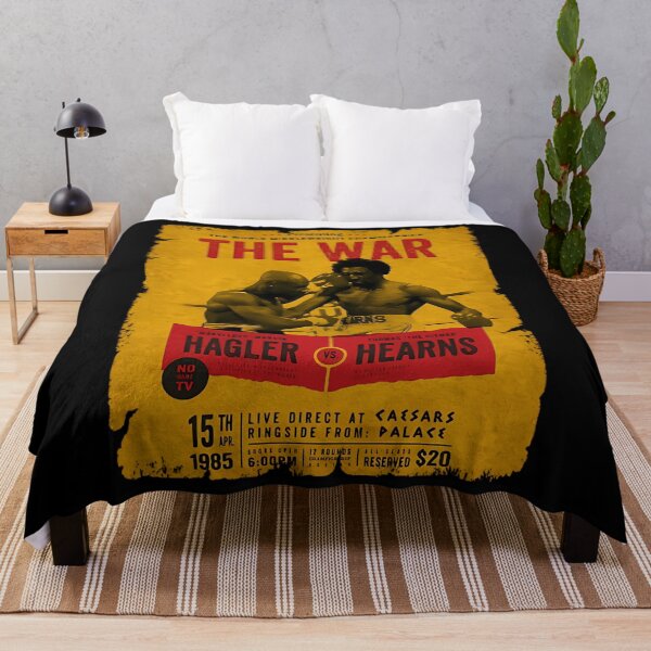 Item preview, The War Marvin Hagler Vs Hearns Live Direct At Caesars Palace Ringside designed and sold by Cartolona.
