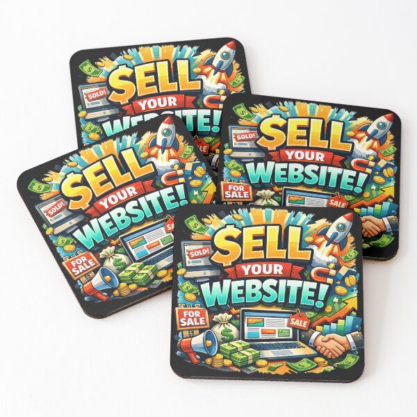 Item preview, Sell Your Website – Digital Marketing Business Growth Design designed and sold by EvelinZ.