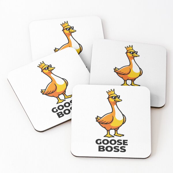 Item preview, King Goose with Crown and Sunglasses - Cool Goose Royalty designed and sold by AliveStyle.